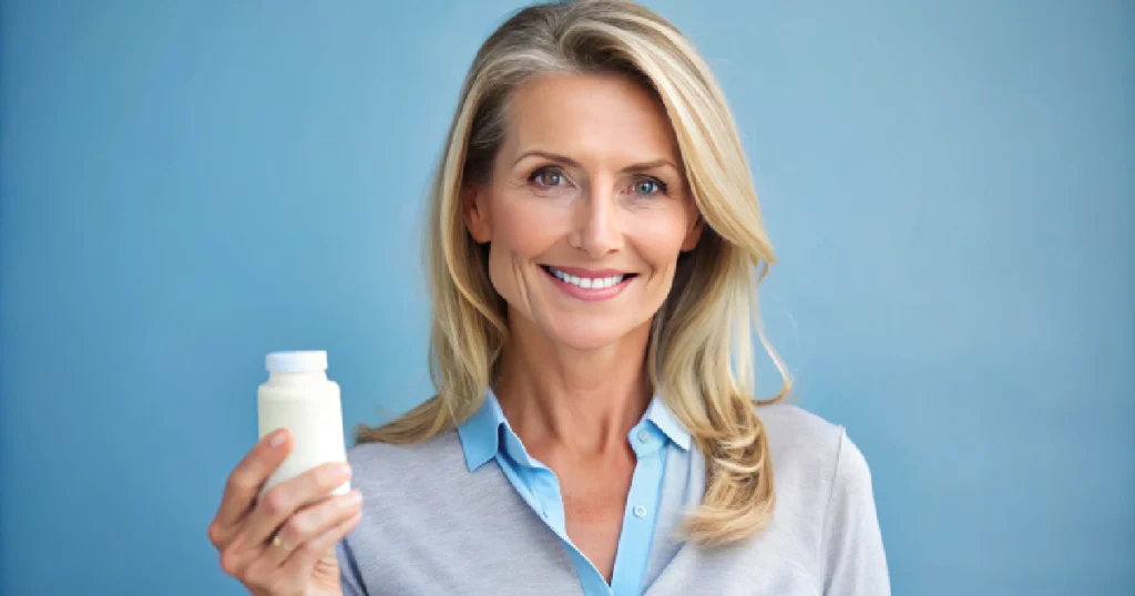 A woman for Bioidentical Hormone Replacement Therapy